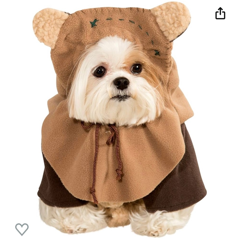 Dog costume - Star Wars Ewok. Size M. Worn once.